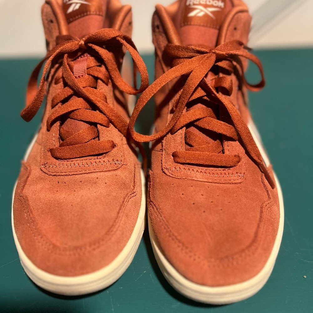 Reebok Burnt Orange High-Top Sneakers - Picture 2 of 3